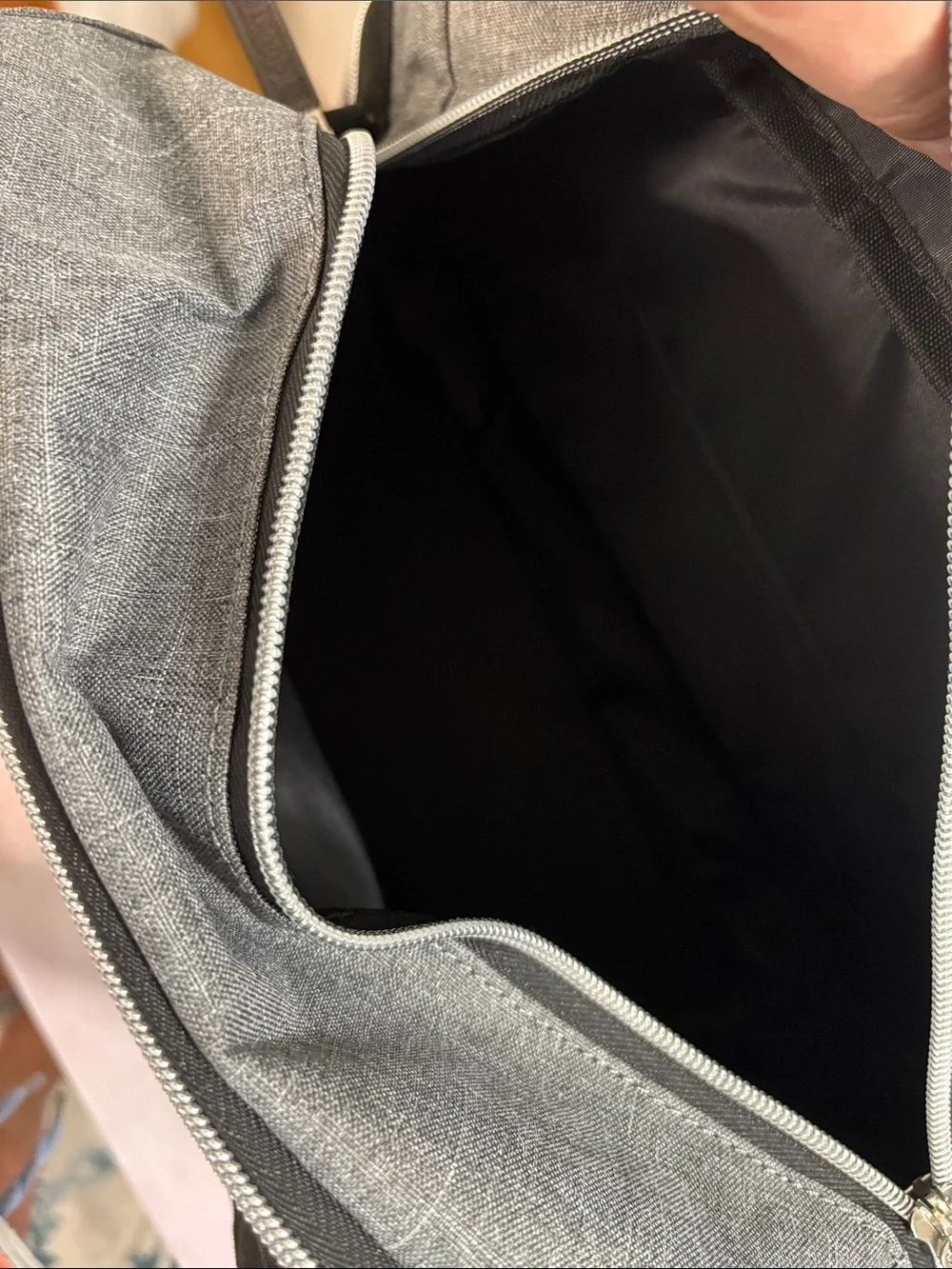 Biaggi Grey Rolling Travel Bag Unisex